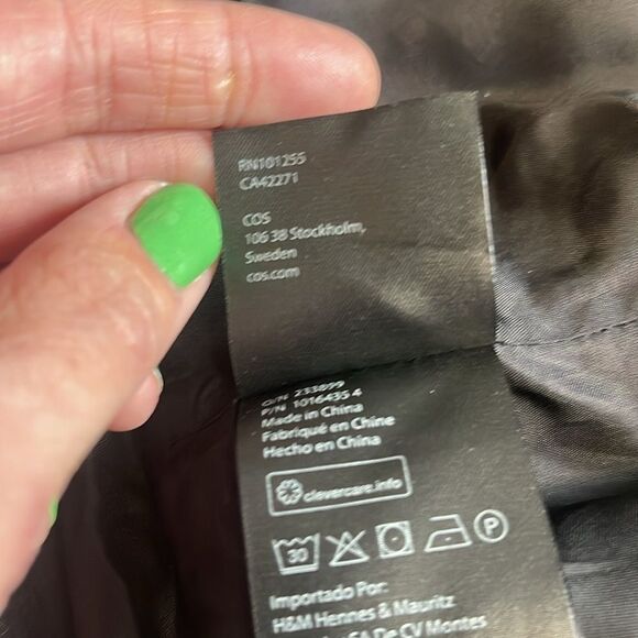 COS Hooded Shearling Gilet size 4 - Picture 12 of 16